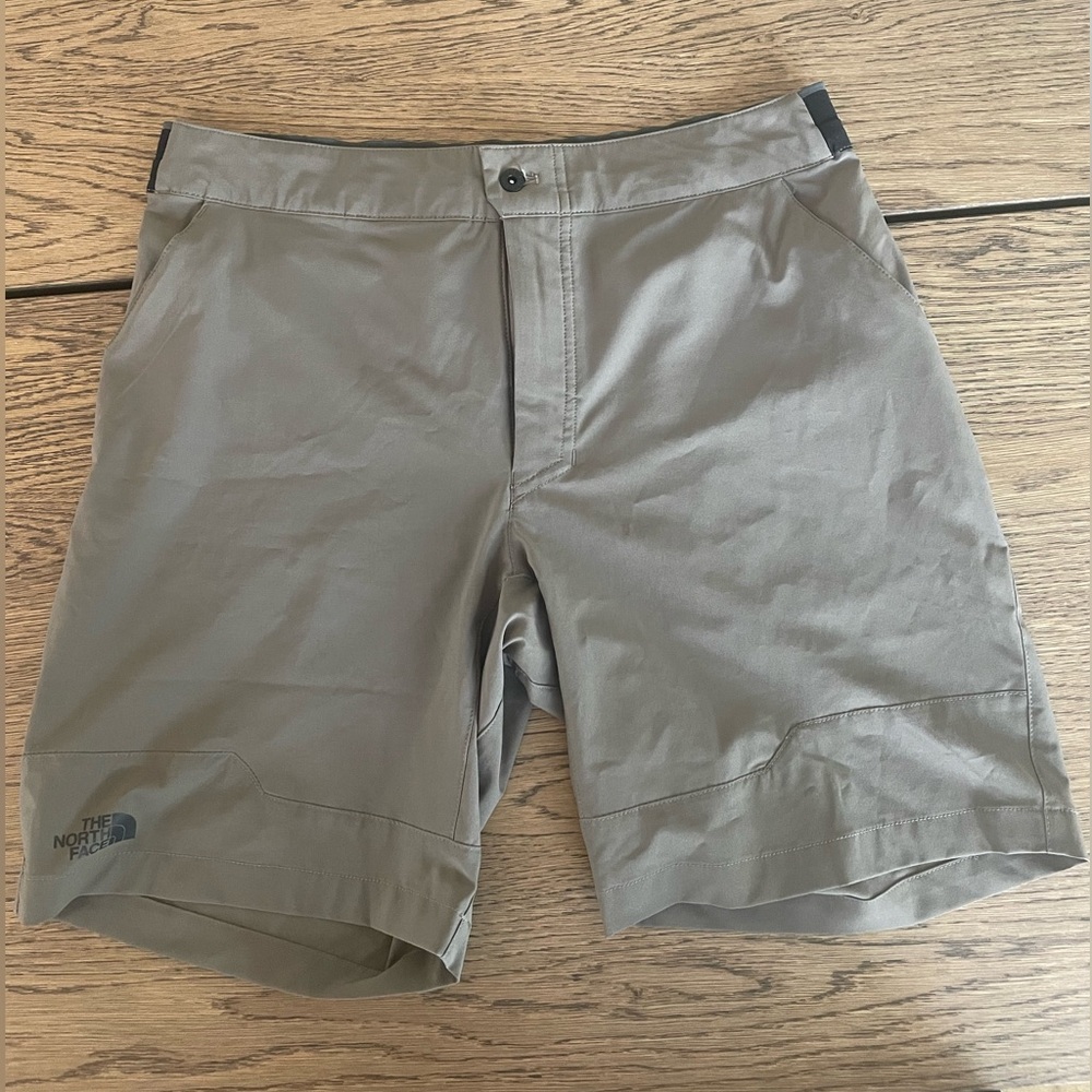 The North Face shorts with extra pocket and elastic waist/drawstring.